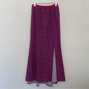 French Connection New Size 0 Verona Ditsy Floral Crepe Printed Midi‎ Skirt